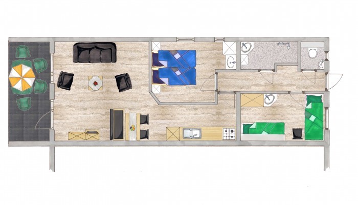Type 2 – plattegrond