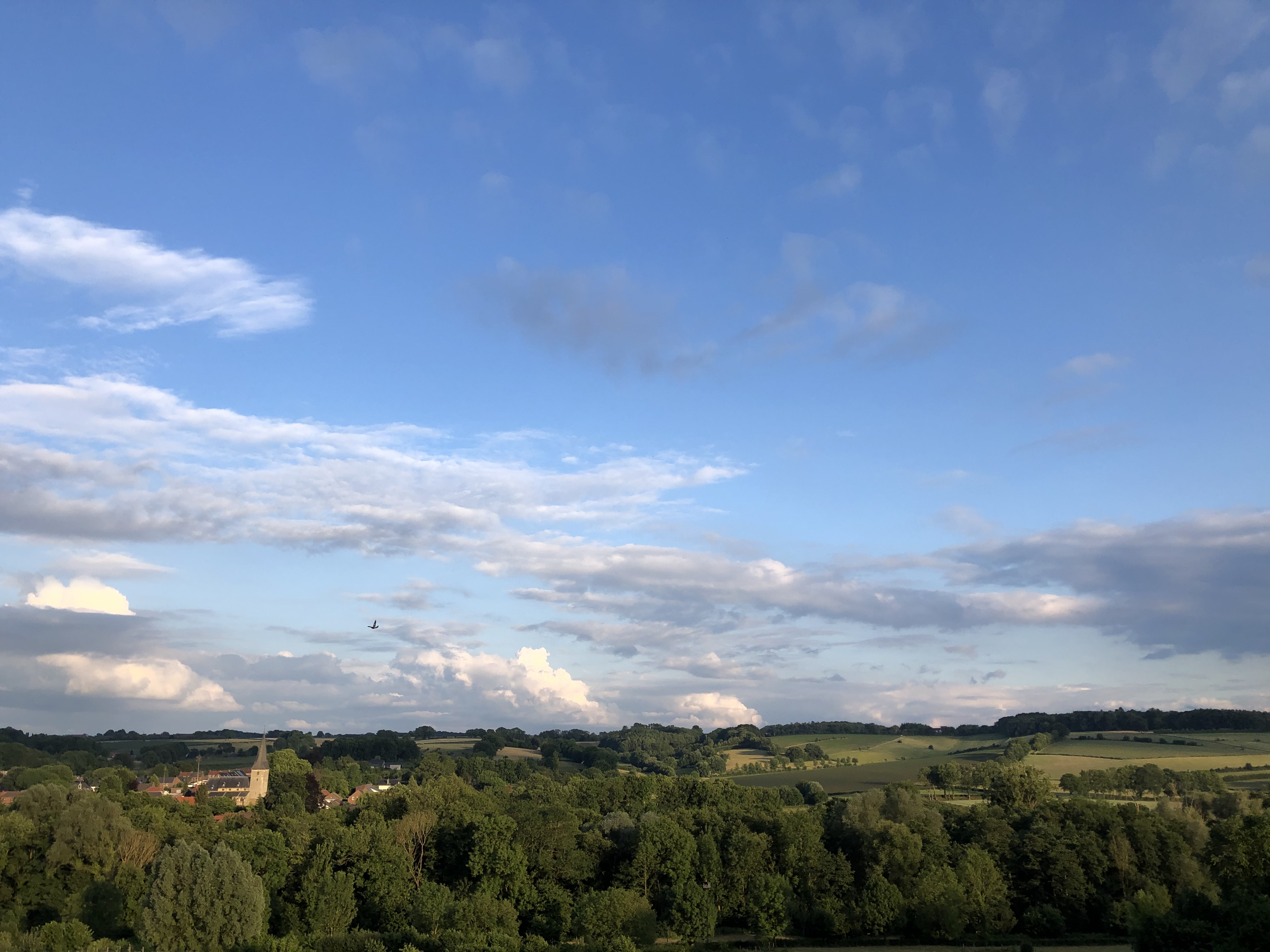 Panoramisch uitzicht over Noorbeek